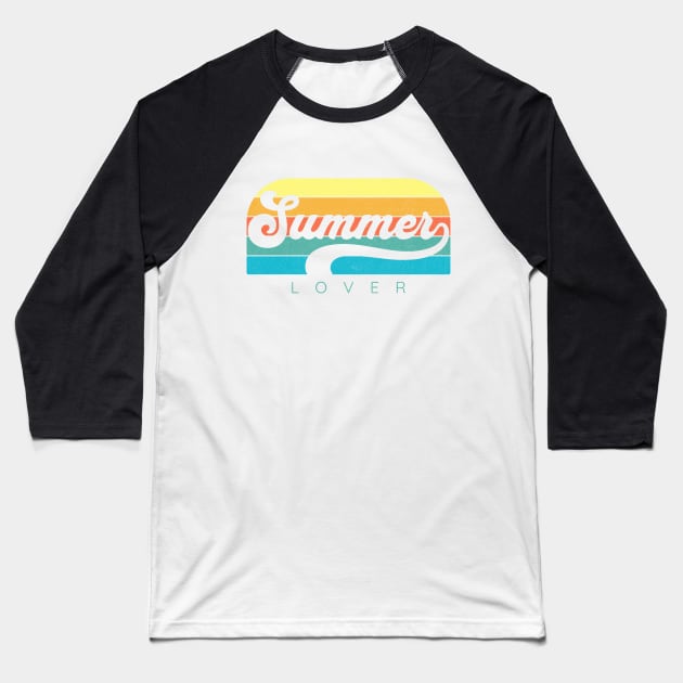 Summer Lover Baseball T-Shirt by Brookcliff